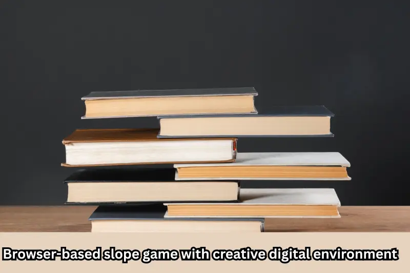 browser-based slope game with creative digital environment