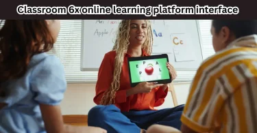 classroom 6x online learning platform interface