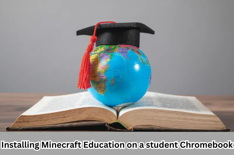 installing minecraft education on a student chromebook