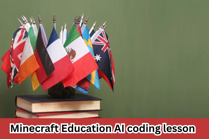 minecraft education AI coding lesson
