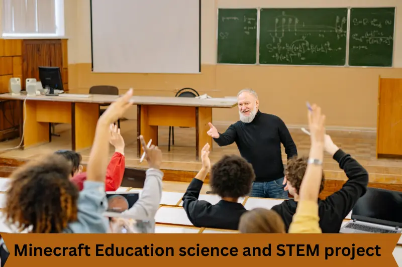 minecraft education science and stem project