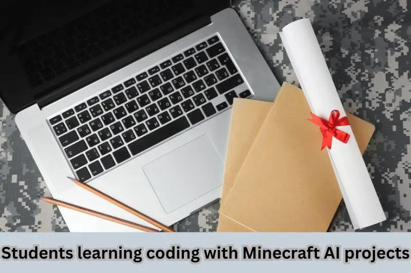 students learning coding with minecraft ai projects