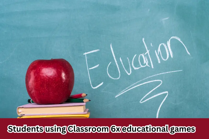students using classroom 6x educational games